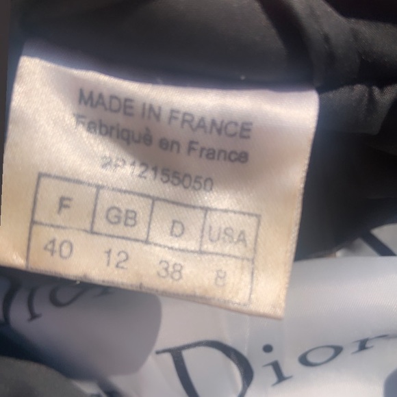 Christian Dior Y2K Black Puffer w/Rabbit Fur Trim EU40 - Picture 5 of 9